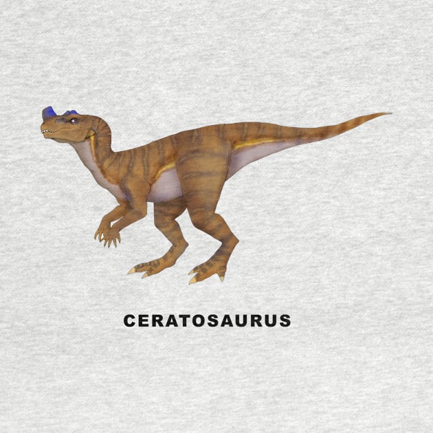 Ceratosaurus by lucamendieta